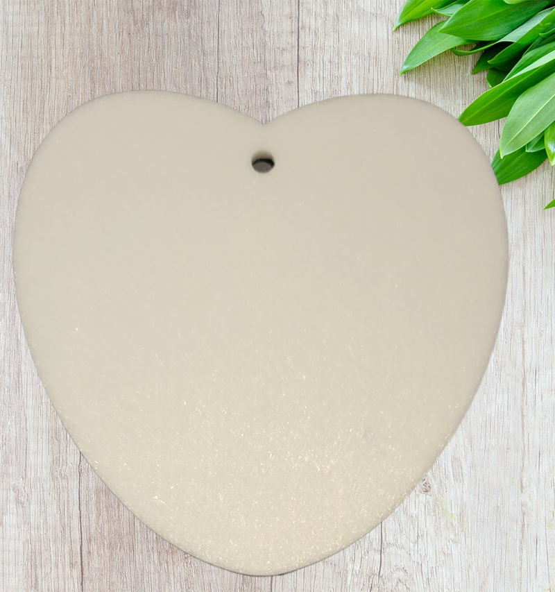 Heart shaped Sublimation Air Freshener