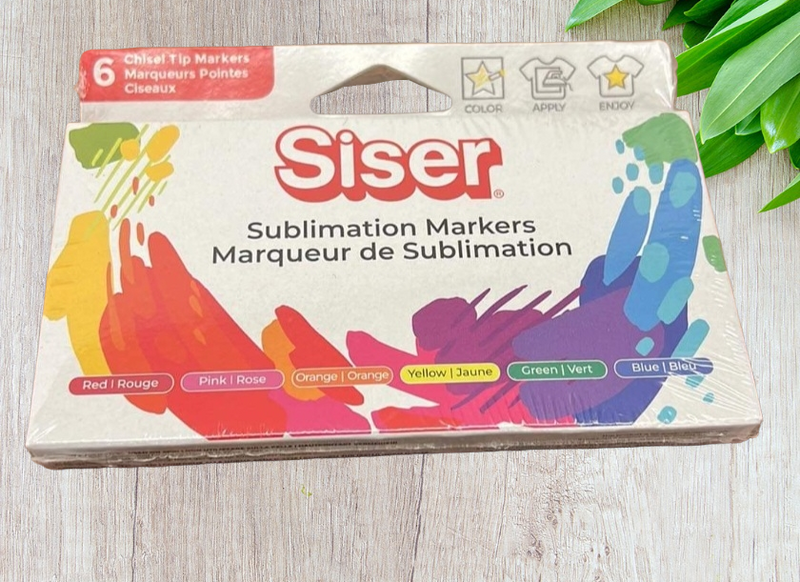 Siser Sublimation Pen Pack - Primary Pack