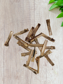 Gold Bow Clips- 4cm x10