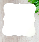 Back to School Fancy Board 3mm White Acrylic