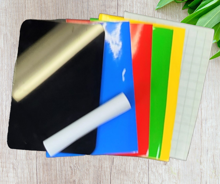 Edge Rounded Acrylic Back to School 3mm Black Acrylic with rounded Edges and Adhesive Vinyl