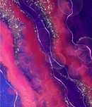 Printed Sublimation Paper for 20oz Skinny Tumblers - Pink Purple Sunset