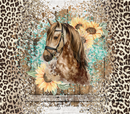 Horse Cheetah 20oz Skinny Tumbler Printed Paper