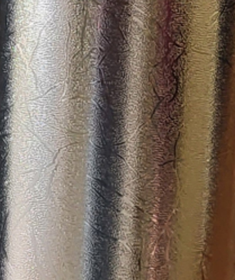 Champagne Scratched Metallic Adhesive Vinyl