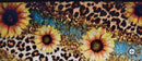 Sublimation Paper for 11oz Mugs -  Glitter Leopard Sunflower