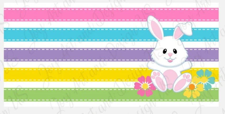 Easter Stripes Printed Sublimation Paper for 11oz mug -