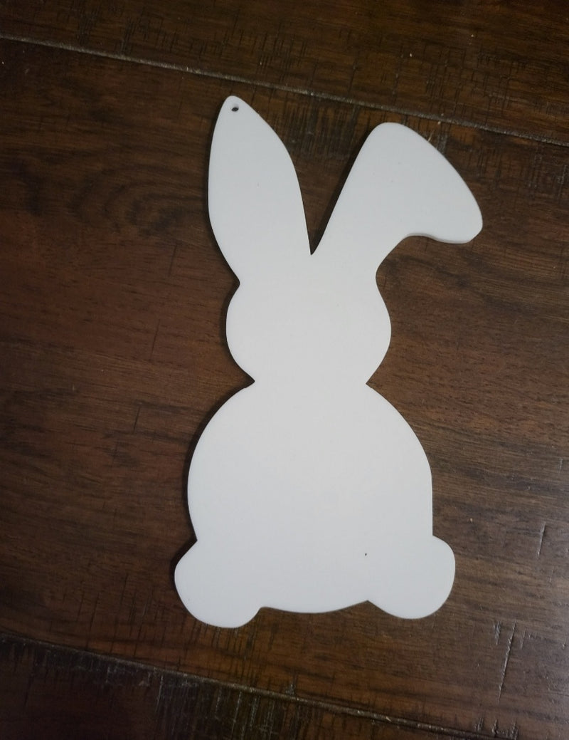 Acrylic Bunny Tag Svg