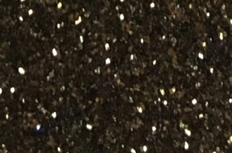 Siser Glitter Htv - Black Gold  Joy Size