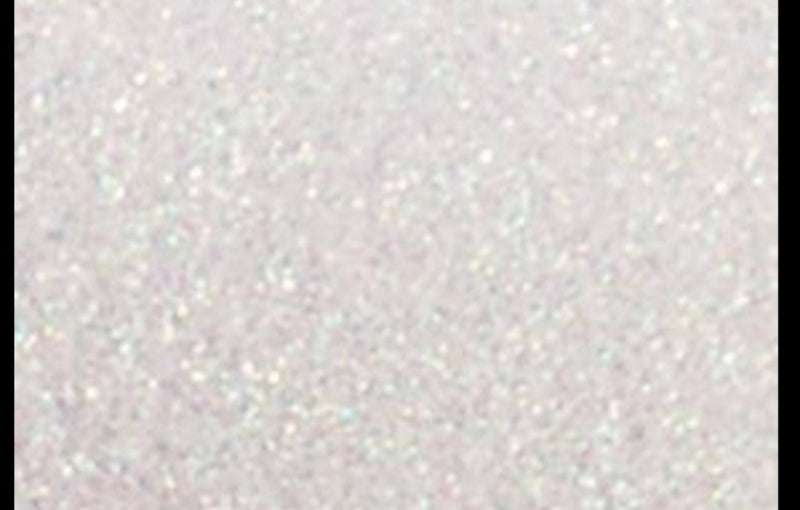 Siser Glitter Htv - Rainbow White  Joy Size