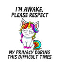 I'm Awake  Printed Sublimation Paper for 11oz mug