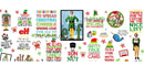Elf Christmas Printed Sublimation Paper for 11oz mug