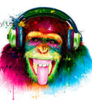 20oz Skinny Tumbler Printed Paper - Funny Monkey