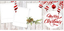 Wooden Merry Christmas with 3 Photos Printed Sublimation Paper for 11oz and 15oz Mugs