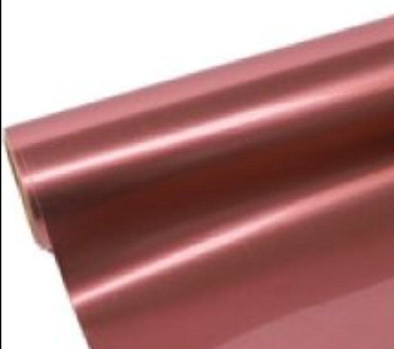 Foil Permanent Adhesive Vinyl - Gloss Rose Gold