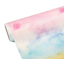 Colourful Smoke Shimmer Glitter Permanent Adhesive Vinyl 30cm x 30cm