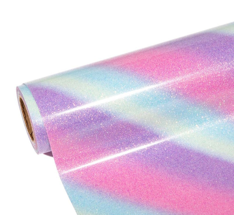 Glitter Htv - Pink Candy 25cm x 50cm