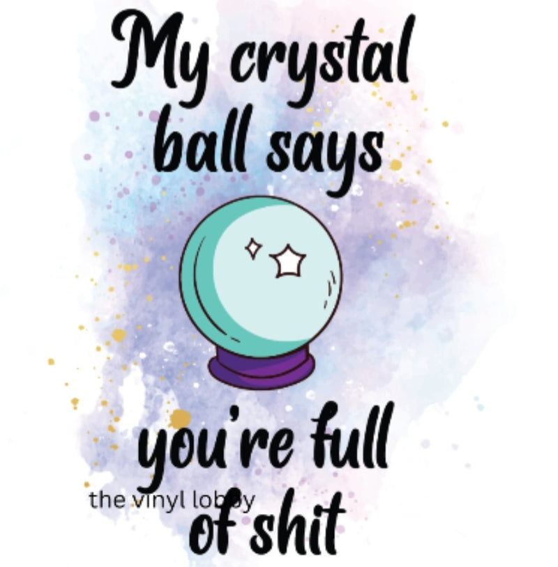 Crystal Ball Printed Sublimation Paper for 11oz mug