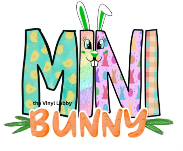 Mini Bunny Printed Sublimation Paper for 11oz mug