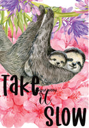 Sublimation Prints for Square Car Air Freshener 2 prints per Sheet - Take it slow