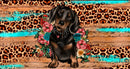 Leopard Dachshund Printed Sublimation Paper for 11oz mug
