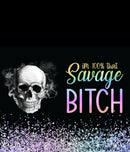 Savage 20oz Skinny Tumbler Printed Paper