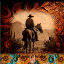 Western Cowboy 20oz Skinny Tumbler Printed Paper