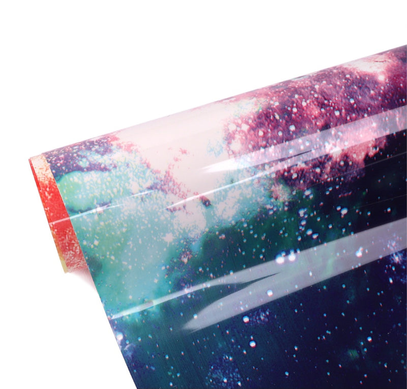 Colourful Galaxy Htv 25cm x 50cm