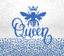Skinny Tumbler Printed Paper - Queen Bee