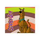 20oz Skinny Tumbler Printed Paper - Retro Dog