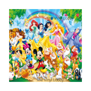 20oz Skinny Tumbler Printed Paper - Princess World