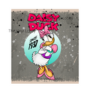 20oz Skinny Tumbler Printed Paper - Retro Pink Duck