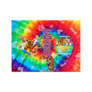 20oz Skinny Tumbler Printed Paper - Retro Dog tye dye