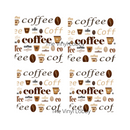 Coffee Sublimation Coaster Prints 4 Per Pkt 4"x4"