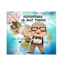 20oz Skinny Tumbler Printed Paper - Adventure