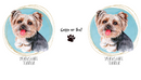 Yorkshire Dog Mug Printed Sublimation Paper for 11oz mug