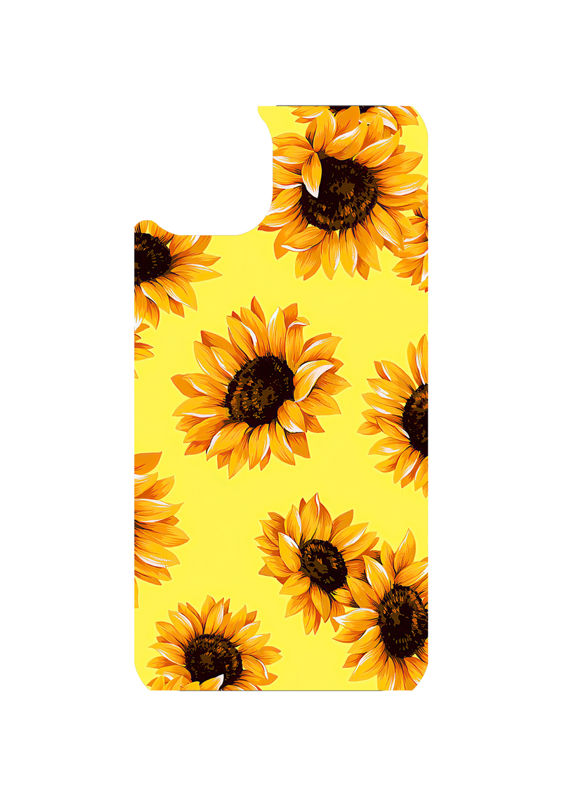 Mobile Phone Case Sublimation Print- Small Sunflowers