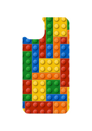 Mobile Phone Case Sublimation Print- Blocks