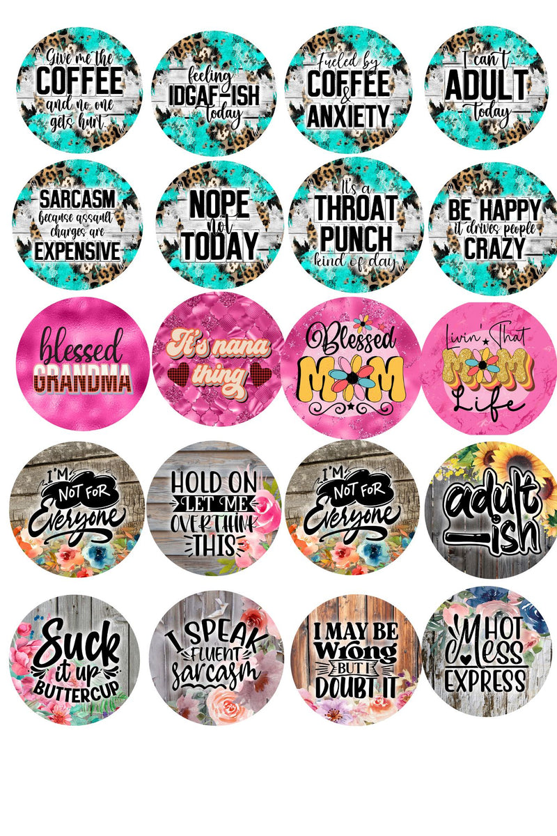 Funy Pop Socket Sublimation Printed Paper