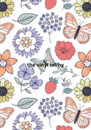 Flowers and Butterflies Sublimation Print For Credit Card Key Chain Holder