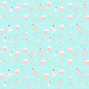 Blue Ballerina Printed Paper