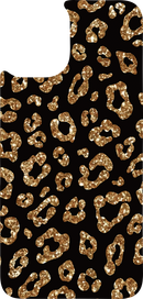 Mobile Phone Case Sublimation Print- Gold Leopard