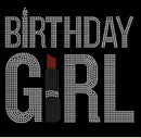 Birthday Girl Lipstick- Rhinestone Appliqué