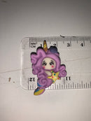 Flatback Resin- Mermaid Unicorn