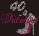 40 Fabulous- Rhinestone Appliqué