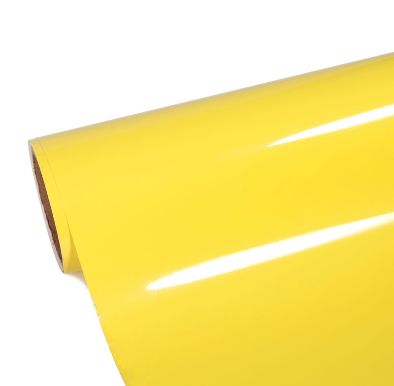 Pastel Adhesive Gloss Vinyl Yellow