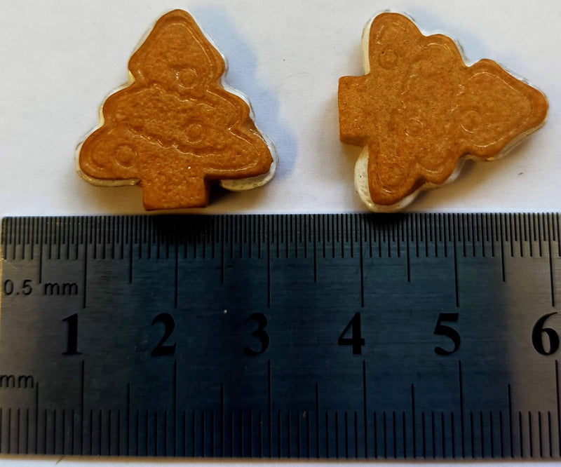 Flatback Resin- Gingerbread Various