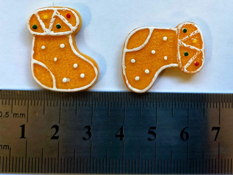 Flatback Resin- Gingerbread Various