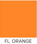 Metamark Fluorescent Permanent Adhesive Vinyl Orange  30cm x 60cm