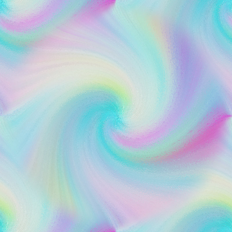 Pastel Swirl Unicorn Sublimation Printed Paper