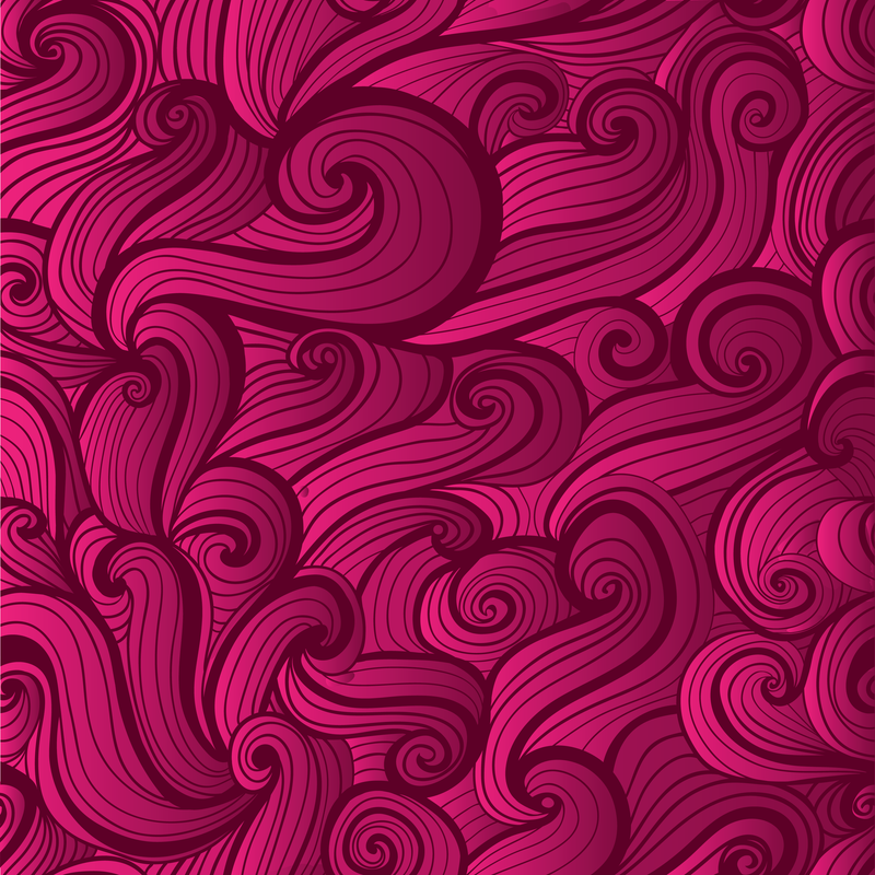 Printed Sublimation paper- Pink Curls